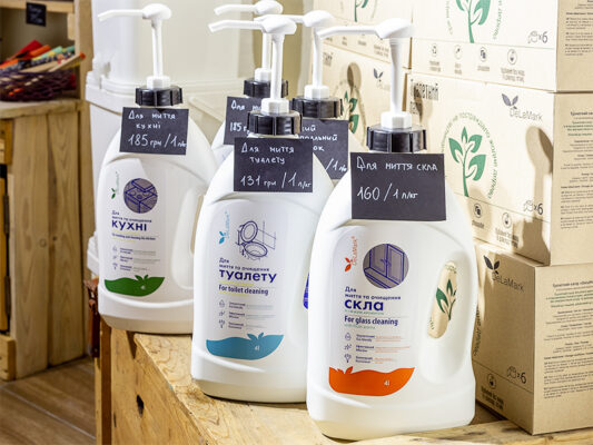 Zero waste засоби для прибирання дому